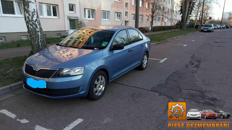 Ansamblu stergatoare skoda rapid 2015