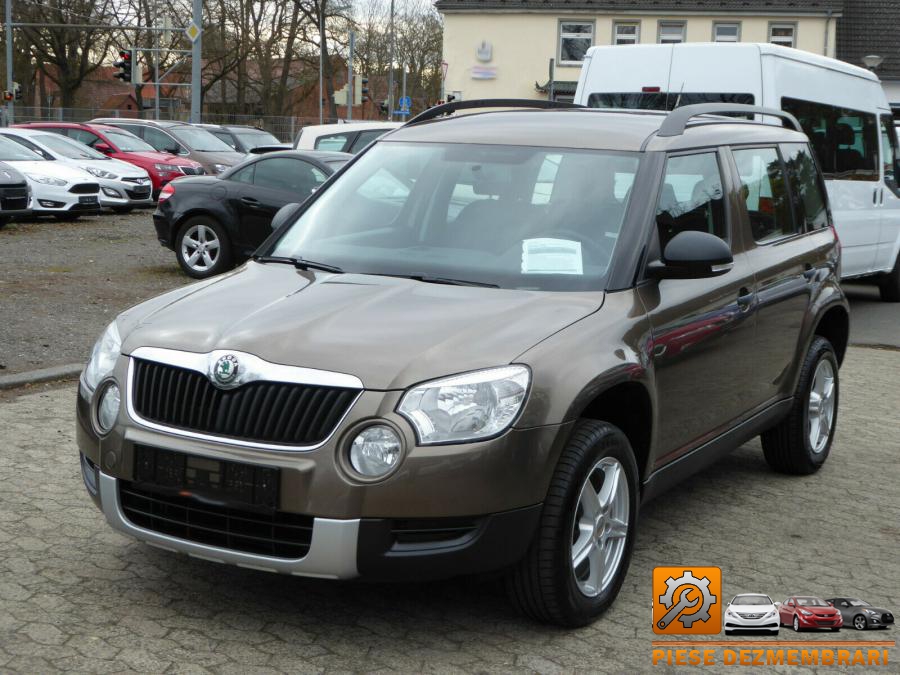 Bancheta spate skoda yeti 2013