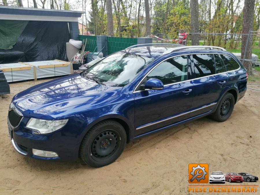 Caseta directie skoda superb 2009